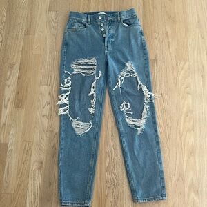 Blue, Pacsun, Ultra High rise slim jeans